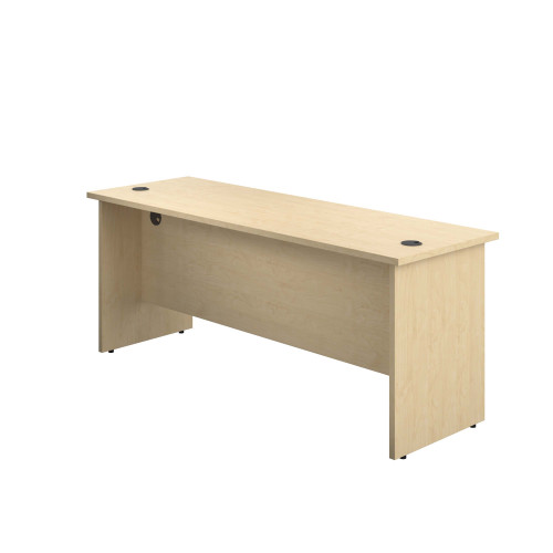 One Panel 1800 X 600 Rectangular Workstation - Maple